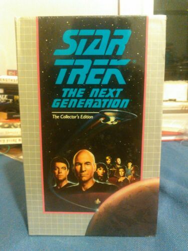 Vintage Star Trak The Next Generation Collectors Edition Sealed VHS Tape