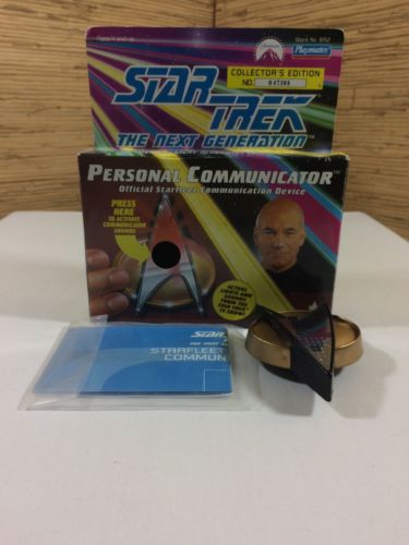 Playmates Star Trek Next Generation Personal Communicator Collector's Edition