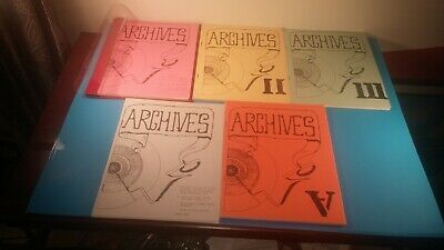 5 Archives  Star Trek Fanzines  #1 - #5