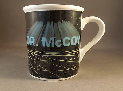 Original Star Trek Mug By Susie Morton Dr. McCoy Medical Officer 1966, 1983