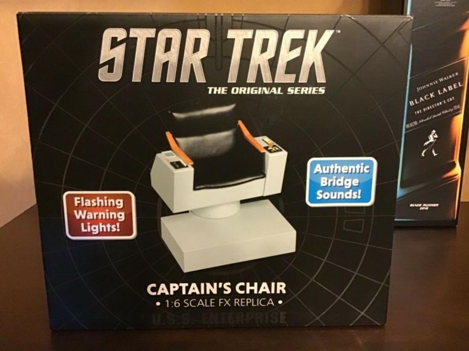 STAR TREK TOS Enterprise Captain’s Chair 1/6 FX REPLICA QMx MASTER SERIES Kirk