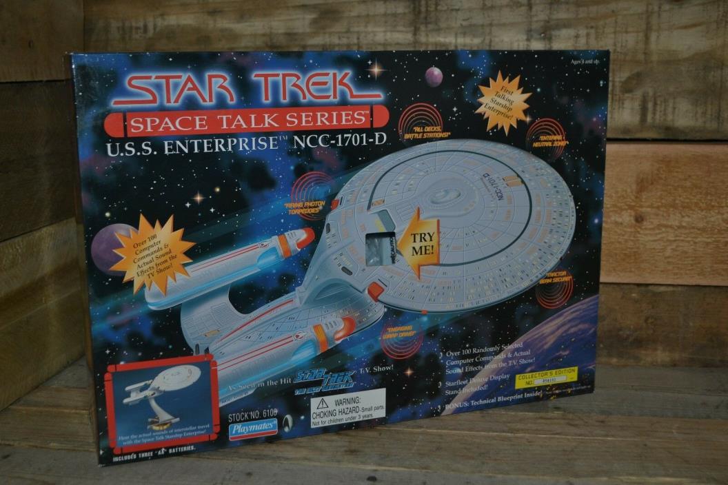 Star Trek Space Talk Series U.S.S. Enterprise NCC-1701-D – New in Box