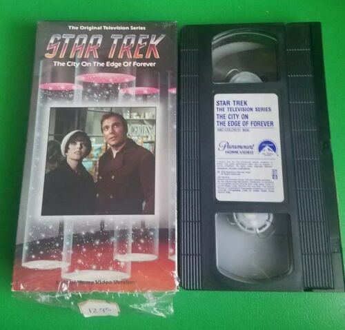 Star Trek: The City On The Edge Of Forever VHS Episode 28 Spock Kirk Nimoy Shat