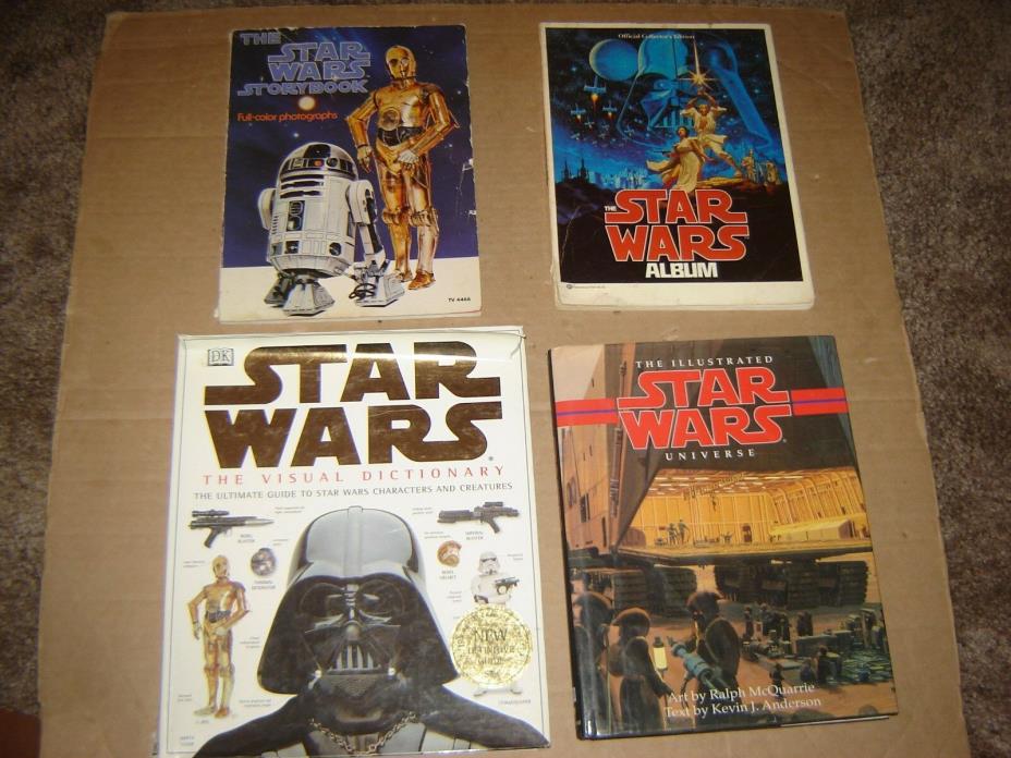Star Wars Album & Storybook with Illustrated Universe Book & Visual Dictionary