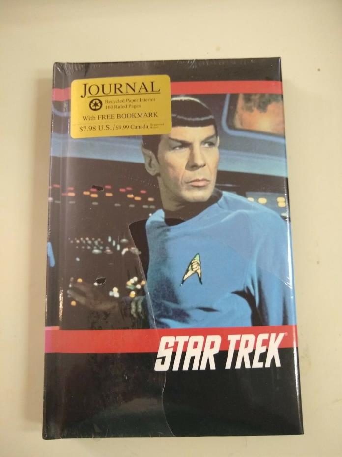 1991 STAR TREK Mr Spock Leonard Nimoy JOURNAL Unused Sealed without Bookmark
