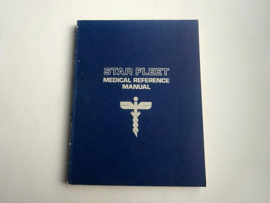 Star Fleet Medical Reference Manual by Star Fleet Productions 1977 Star Trek