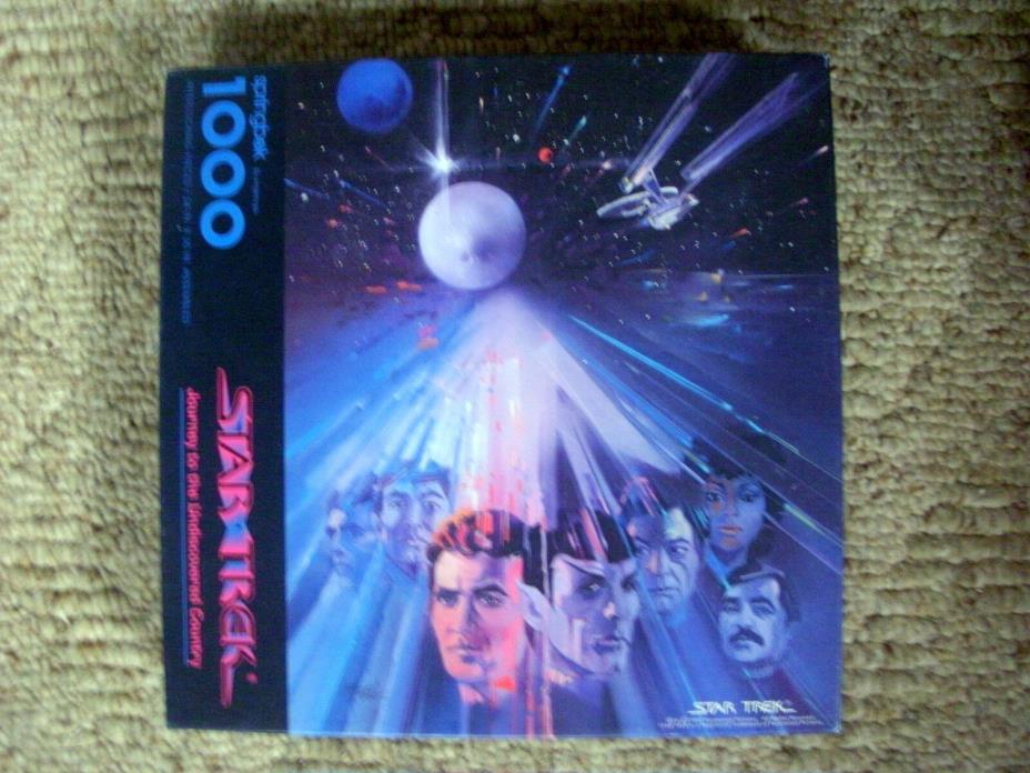 Star Trek Journey to the Undiscovered Country 1000 Piece Jigsaw Puzzle