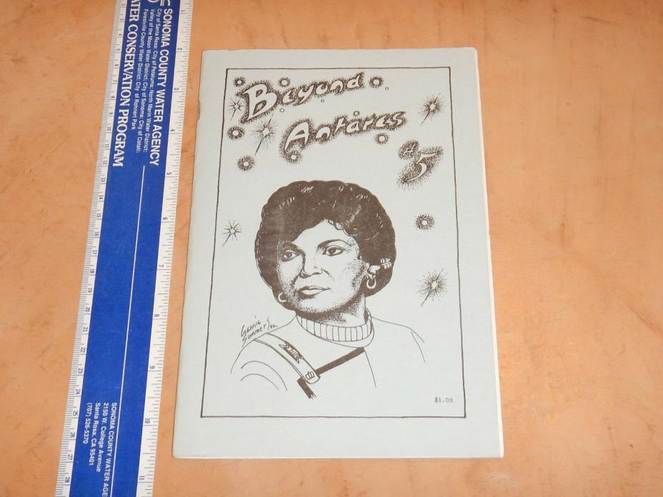 VINTAGE, ORIGINAL 1985 STAR TREK FANZINE - BEYOND ANTARES #5, NOS