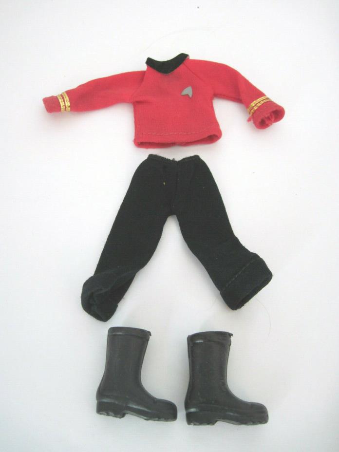 Star Trek SCOTTY  figure 2/PC TAGGED OUTFIT WITH BOOTS