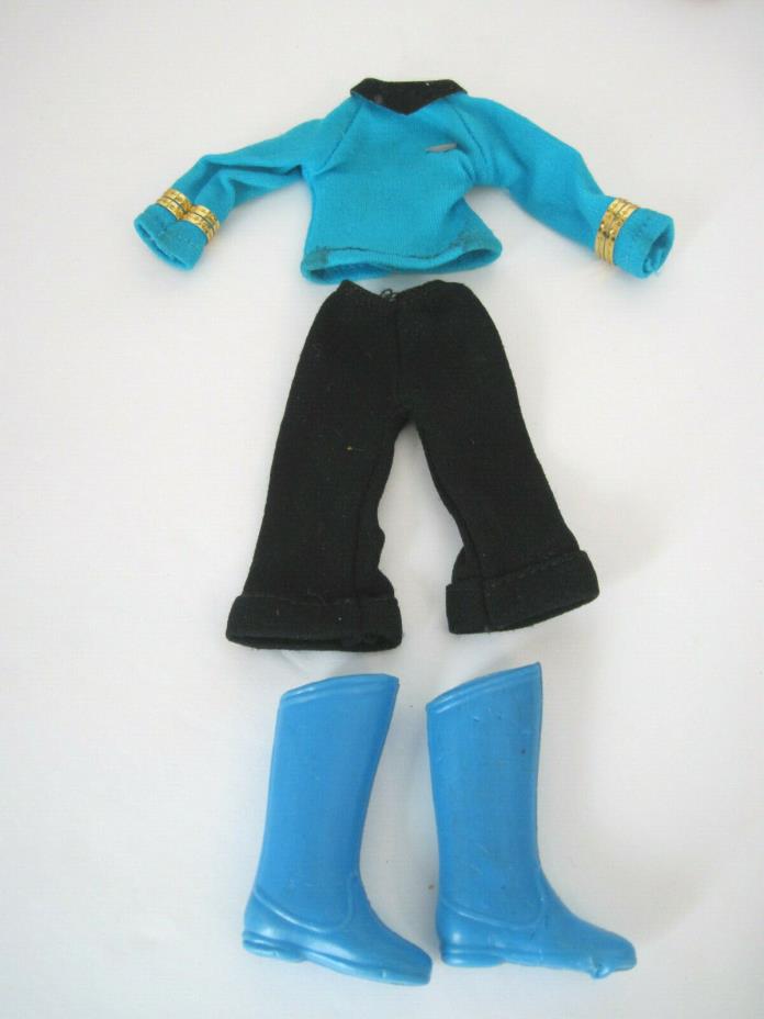 Star Trek SPOCK figure 2/PC OUTFIT WITH BATMAN BOOTS