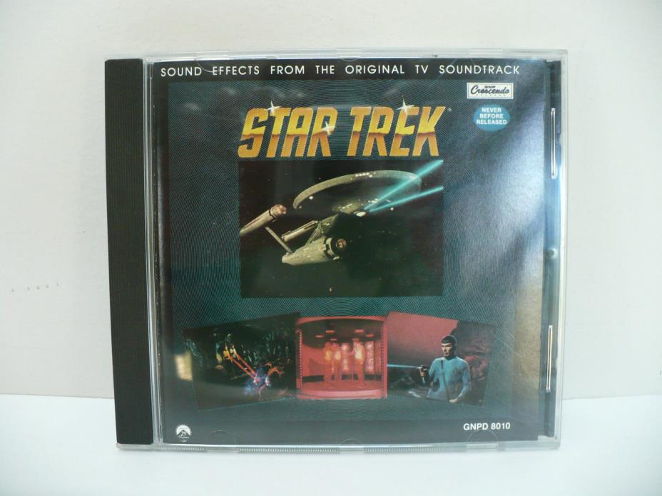 Star Trek Sound Effects From The Original TV Soundtrack Audio CD Tribbles Phaser