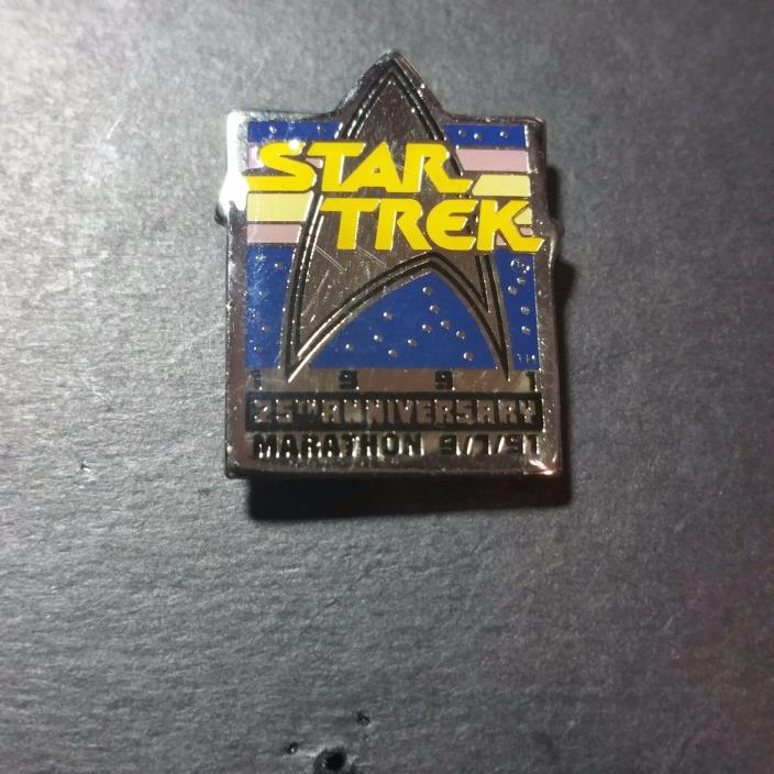 Star Trek  25th Anniversary Marathon Collectors Pin