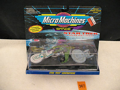Micro Machines 65846 Star Trek Generations Enterprise Klingon Bird Prey NEW 1994