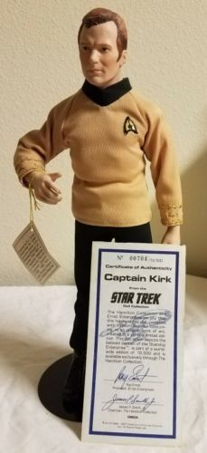 Star Trek CAPTAIN KIRK ERNST Hamilton  Porcelain figure 13