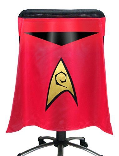 Star Trek: The Original Series Operations Red Uniform Chair Cape
