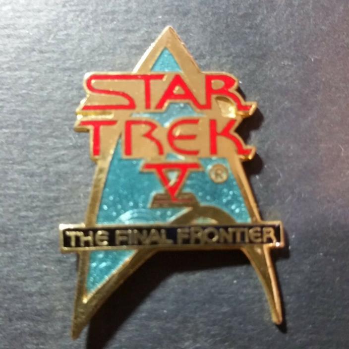 Star Trek V Final Frontier Cloisonne Pin