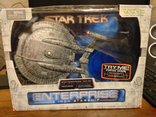 Enterprise 12 Inch Starship original Star Trek by Art Asylum Mint in Box