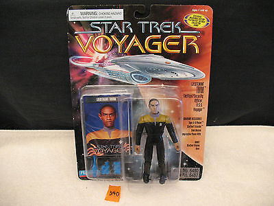 Star Trek Deep Space Nine 6487 LIEUTENANT TUVOK With Collector Card NEW 1995