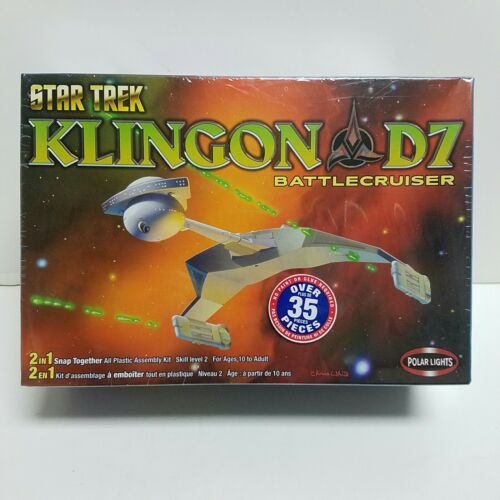 Star Trek Klingon D7 Battlecruiser 2004 Assembly Kit