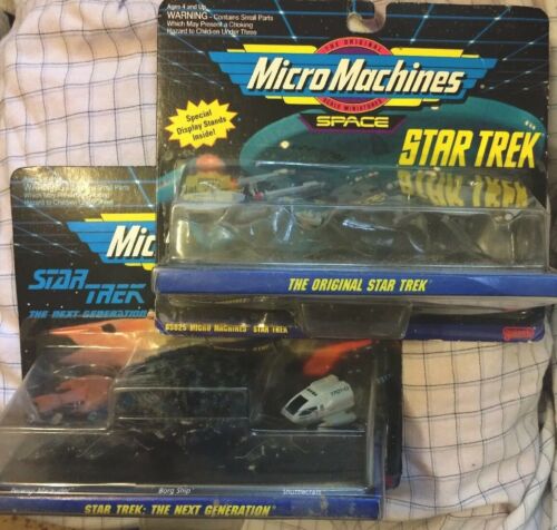 Star Trek micro machines (New Condition) Original And Next Generation