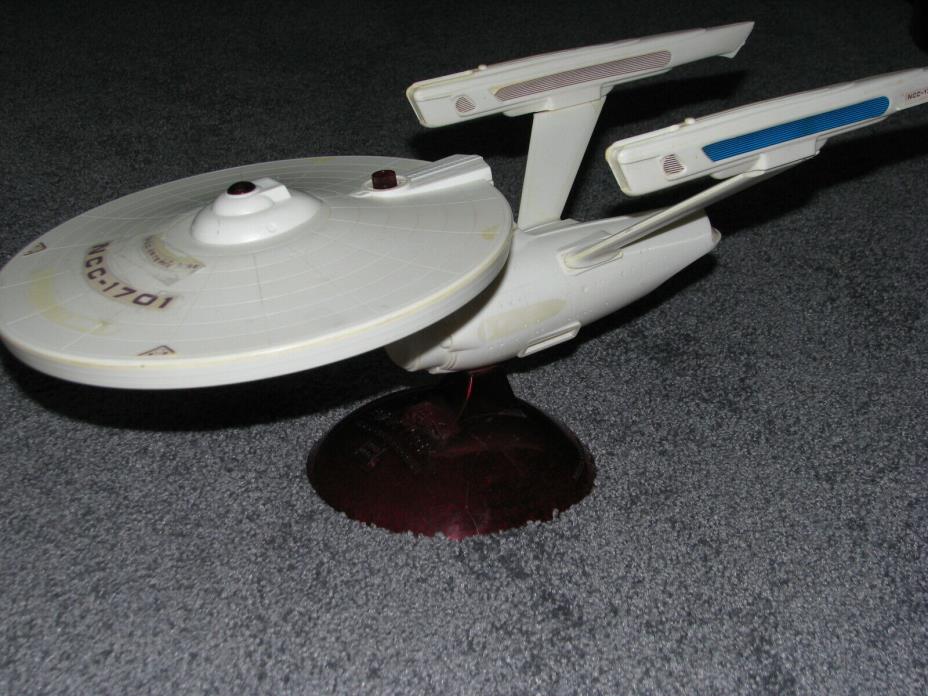 RARE Vintage USS Enterprise Electronic Star Trek Motion Picture Ship South Bend