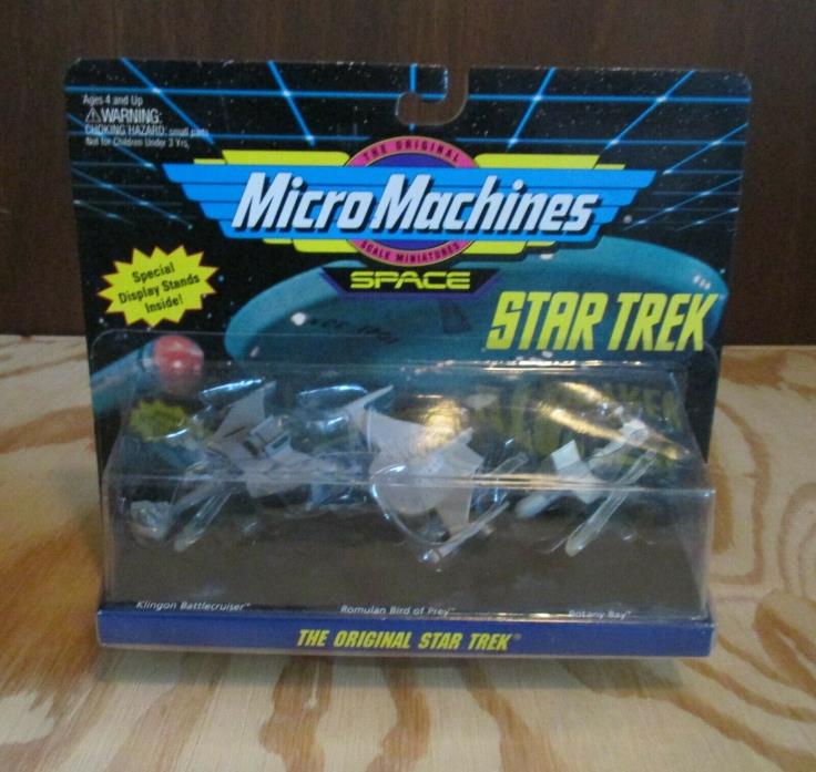 Micro Machines 1994 Star Trek-The Original Star Trek includes the Botany Bay