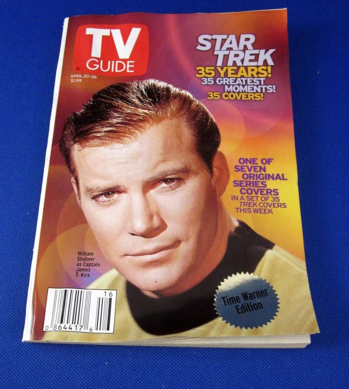 TV Guide - May 19 - 25, 2001 - Star Trek 35 Years