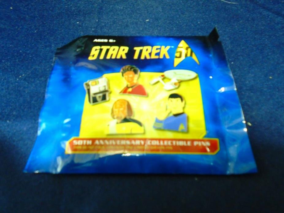 Star Trek 50th Anniversary Collectible Pin Blind Bag