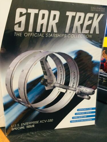 Star Trek USS Enterprise XVC-330 Special Edition Ship Eaglemoss w Mag