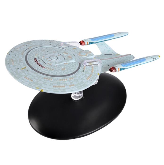 Eaglemoss Star Trek Probert Concept USS Enterprise NCC-1701-C W/ Color Magazine