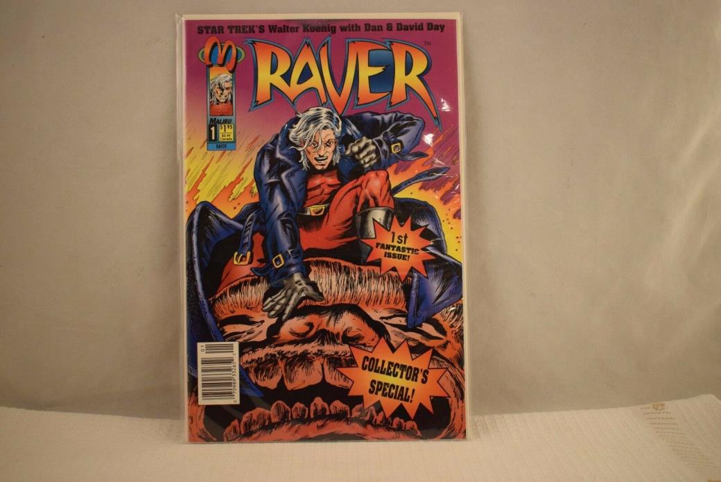 Star Trek  Malibu  #1 Raver  1st Fantastic Issue Collector's Special VGC (417)