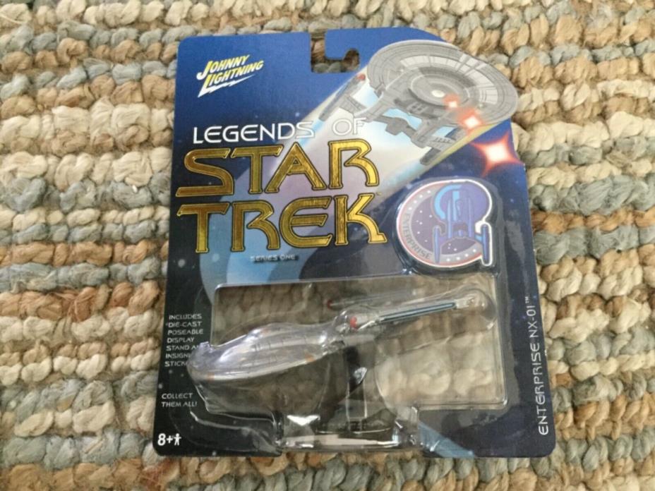 Star Trek/Johnny Lightning/Legends of Star Trek Enterprise NX-01/Brand New