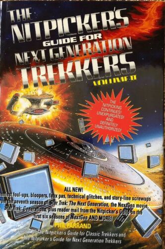 The Nitpickers Guide For Next Generation Trekkers Volume Two Hardcover Edition