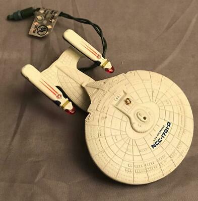 Star Trek USS Enterprise NCC 1701D 1993 Christmas Ornament-No Box!