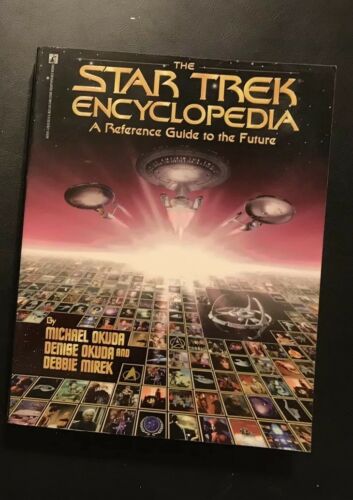 Star Trek Encyclopedia Michael Okuda Denise Okude Debbie Mirek 1994 TOS TNG