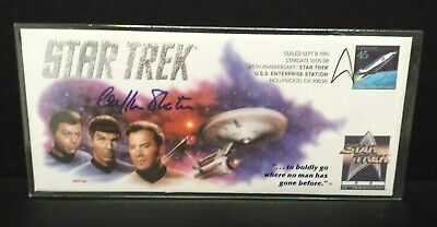 Star Trek William Shatner Autographed 25th Anniversary Commemorative Cachet