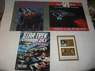 Star Trek Stamps, Calendars and Book