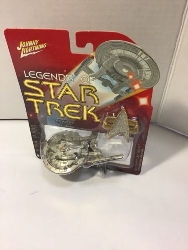 Johnny Lightning Legends of Star Trek NX-01 Enterprise With Battle Damage NIP