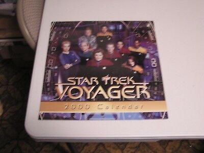 Star Trek:Voyager  2000 Calendar  Mostly Sealed