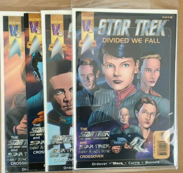 STAR TREK: Penchant to Dream 1-4 and Divided We Fall 1-4 NM Complete Comics
