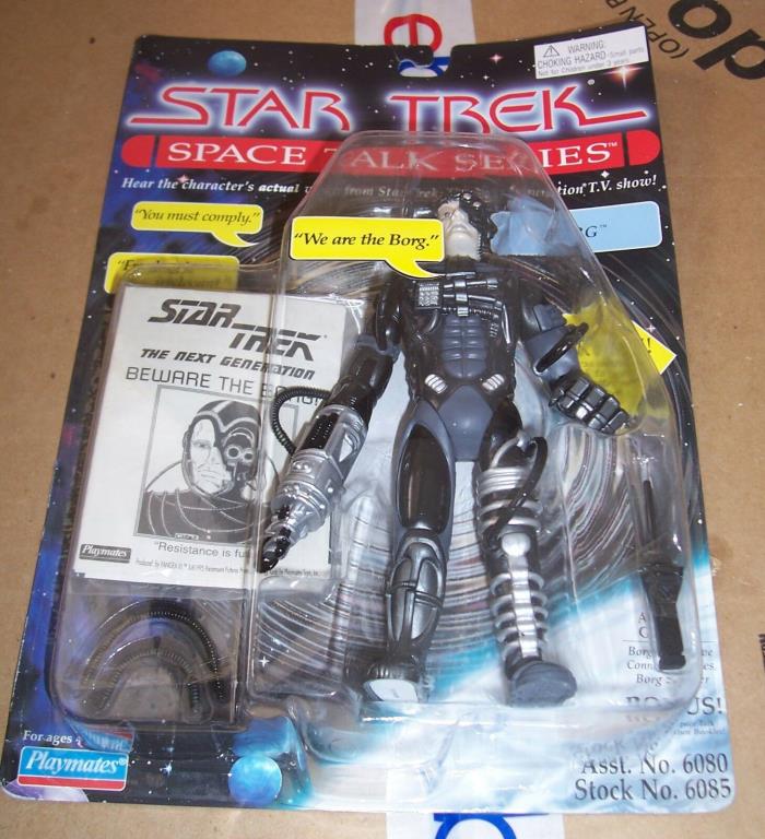 Star Trek Space Talk Series We Are The BORG Playmates 1995 Wolf 359 NEW MOC