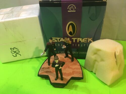 Janeway Tuvok Chakotay Miniature Star Trek Voyager Collectibles Applause Figure
