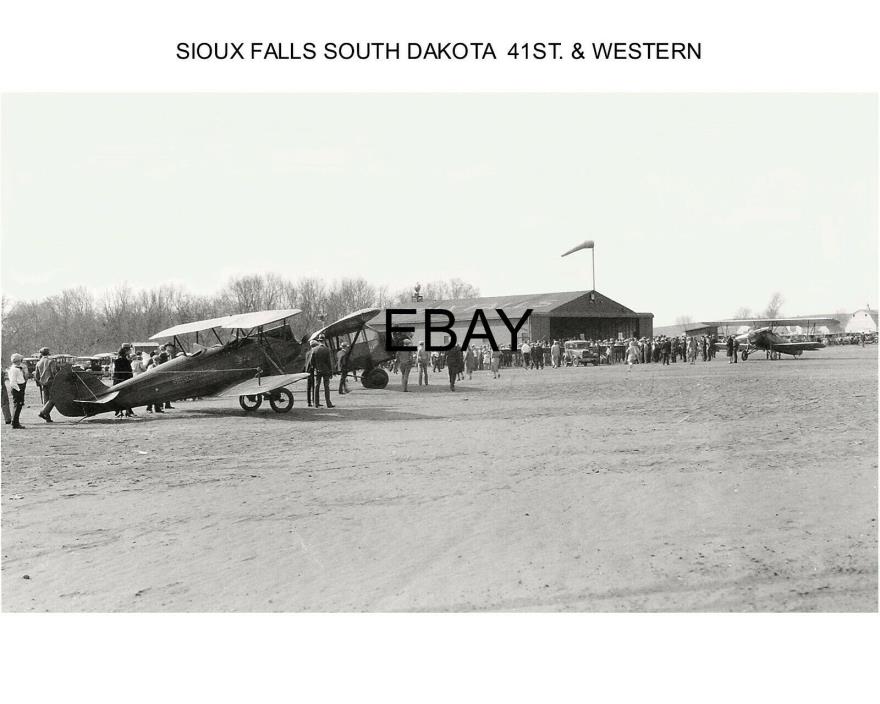 SIOUX FALLS SOUTH DAKOTA AIRPORT 16 X 20 PHOTO COPY WALL HANGER