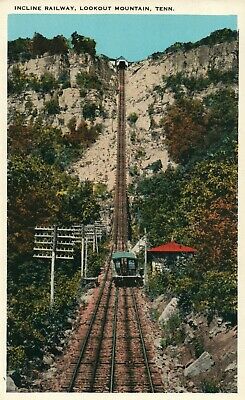 Incline Railway Lookout Mountain Scenic View TN Tennessee Postcard