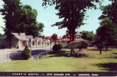 LEAHY'S MOTEL, Summer Ave. MEMPHIS, TN Owned by Mr and Mrs A T Leahy