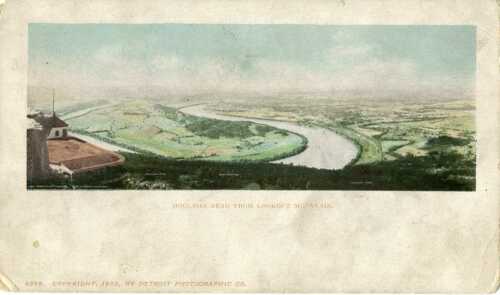 Tennessee ~ MOCASSIN BEND FROM LOOKOUT MOUNTAIN ~ Postcard 14498