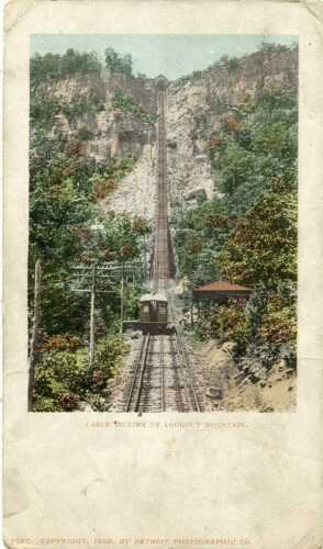 Tennessee ~ LOOKOUT MOUNTAIN ~ Cable Incline Postcard 14477