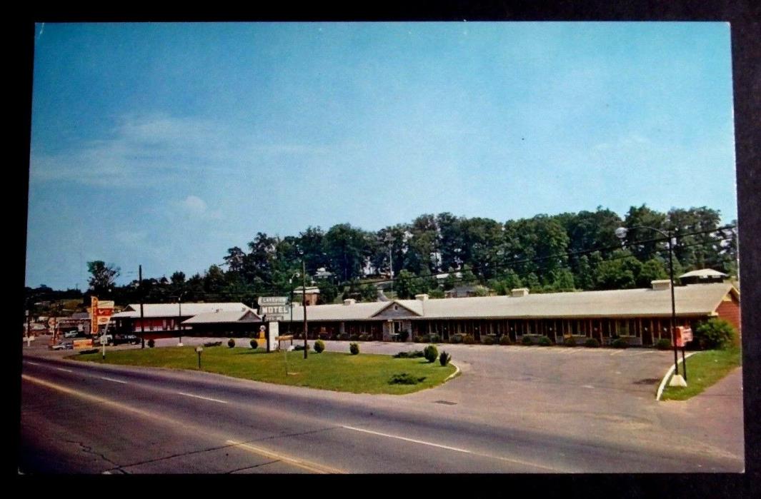 1960'S POSTCARD OF LAKEVIEW MOTEL AND RESTURANT CHAPMAN HWY KNOXVILLE TENNESSEE