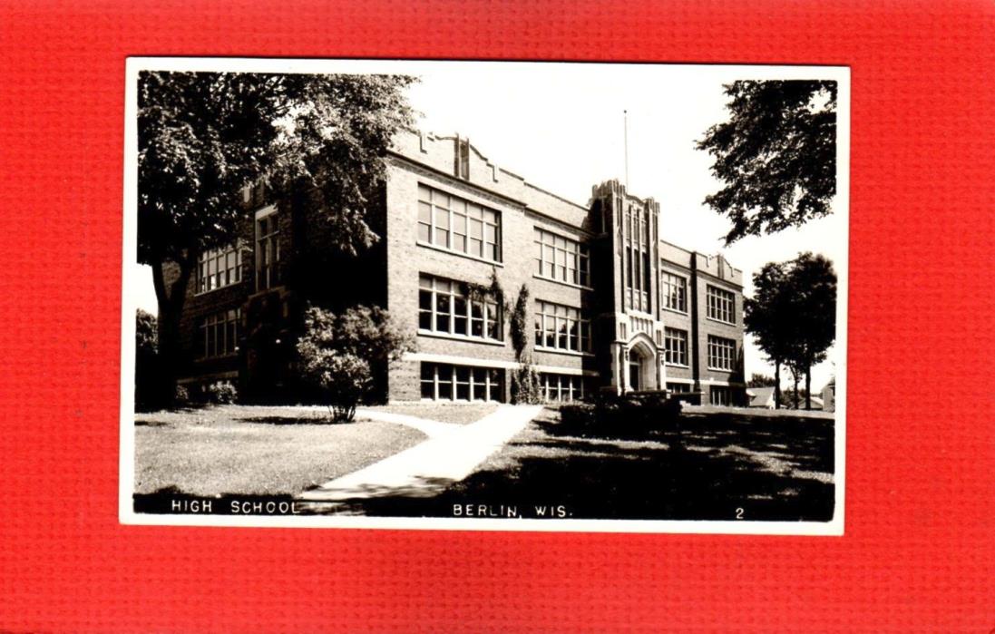 RPPC Berlin,Green Lake County,WI Wisconsin High School used 1948