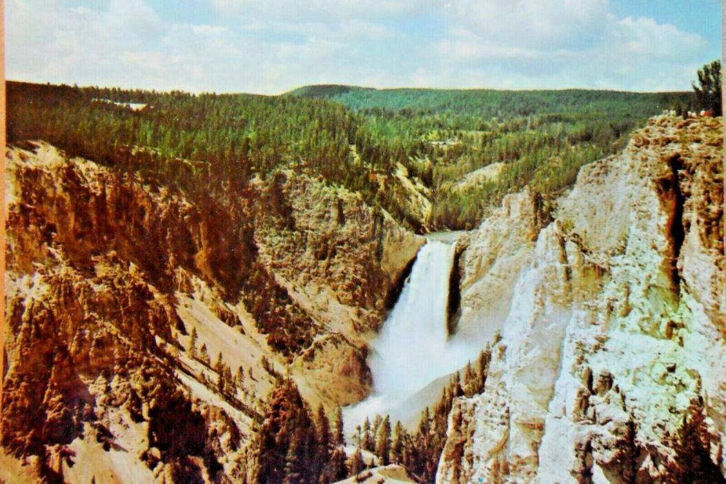 Yellowstone National Park Grand Canyon from Moran Pt  WY 9